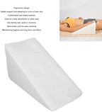 BROLEO Bed Foam Wedge, Stable Position, Soft, Ergonomic, After Surgery, Wedge Pillow with Removable Cover for Front Arm Lift (White), Default, BROLEO8xhz7i5md6-11