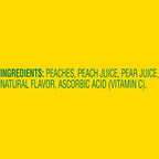 Del Monte Yellow Cling Sliced Canned Peaches in 100% Juice, 15 oz Can (Pack of 12 Cans)