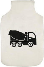 Azeeda 'Cement Delivery Truck' Hot Water Bottle Cover (HW00049119)