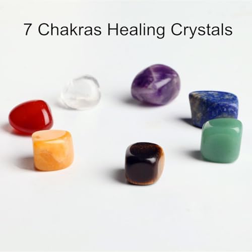 7 Chakra Handmade Crystal Window Car Hanging Ornaments Home Decoration Feng Shui Ornament Yoga Meditation Car Decoration Tumbled Palm Stones Mother's Day Decorations