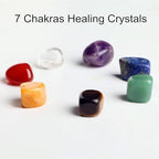 7 Chakra Handmade Crystal Window Car Hanging Ornaments Home Decoration Feng Shui Ornament Yoga Meditation Car Decoration Tumbled Palm Stones Mother's Day Decorations