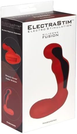 ElectraStim Silicone Fusion 'Habanero' Electro Prostate Massager