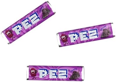 Candy Refills, Grape Flavor, 1 Pound Bulk Bag (Approx. 40 Pieces), Candy Wrapped