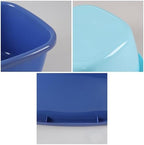 2-Pack Large Wash Basin, 18 Quart Plastic Dish Pan/Wash Tub