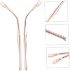 COLLBATH Rose Gold Glasses Arm Replacement Universal Eyeglasses Parts Metal Legs Replacement