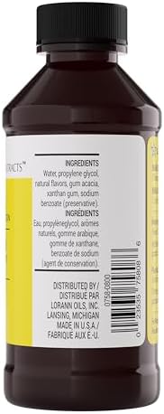 Lorann Oils Lemon Bakery Emulsion: Tangy Lemon Essence, Perfect for Amplifying Citrus Tones in Cakes, Cookies & Desserts, Gluten-Free, Keto-Friendly, Lemon Extract Alternative Essential for Your Kitchen