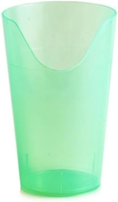 Nose Cut-Out Tumbler, Flexible, Clear, 4 oz