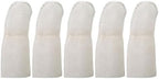 5Pcs Leather Finger Protection Cover Hand Sewing Finger Guards DIY Jewelry Making Crafting Tools(5pcs Fingers Protectors)