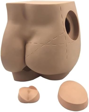 Manikin Teaching Model, Hip Injection Practice Model, Hip Injection Training Simulator Intramuscular, Medicla Practice Training Model for Study Teaching