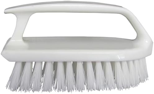 STAR BRITE Scrub Brush/Curved Plastic Handle (040027)