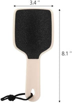 2 Pcs Curved Foot File Callus Remover for Feet, Double Sided Heel File Scraper U Shaped Foot Scrubber Dead Skin Remover