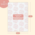 Printable Edible Wafer Paper Sheets from paper2eat (0.40 mm - 25 sheets/Vanilla)