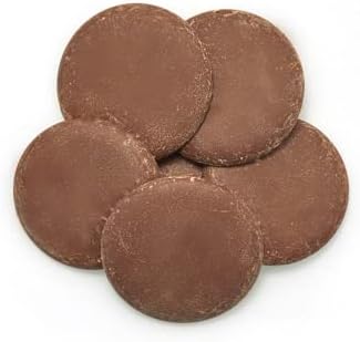 Yupik Organic Dark Chocolate Wafers, 70% Cacao, 2.2 lb (35.2 oz), Vegan, Gluten-Free, GMO-Free, Kosher, Dairy-Free, Rich Dark Chocolate, Melts Smoothly, Ideal for Snacking, Baking, Coating & Topping