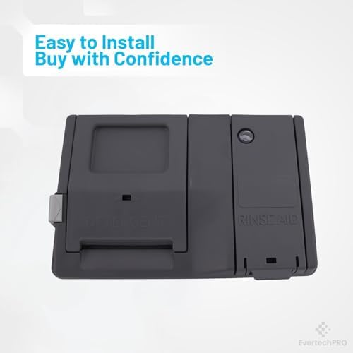 EVERTECHPRO WD12X24058 Dishwasher Detergent Dispenser OEM-Grade – Compatible with GE Dishwashers – WD12X28238, WD12X10415, WD12X21054, WD12X22515, PS16542427 – Solenoid 13.5 V DC, 7 W