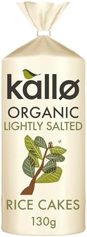 Kallo - Organic Lightly Salted Rice Cakes - 130g