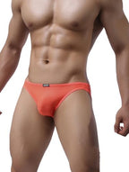 iKingsky Men's Seamless Front Pouch Bikini Underwear Sexy Low Rise Breathable Men Tagless Briefs Underwear