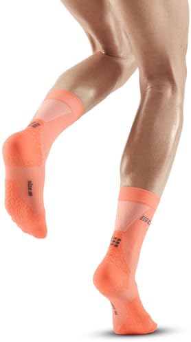 CEP 2024 Ultralight Mid Cut Compression Socks for Women - Breathable, Lightweight Performance Running Crew Socks