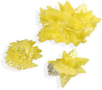 1 Pieces Natural Sulfur Crystal Specimen,Rough Stone Crystals Cluster,Yellow Mineral Rough Rock for Reiki Healing Desk Decor Collection,375~500g
