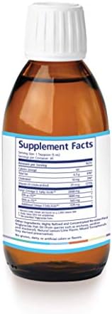 PRN DE Omega Benefits Liquid Supplement - 10 oz, 60-Day Supply - Re-Esterified Omega 3 Triglyceride Form with 1680mg EPA, 560mg DHA & Vitamin D for Dry Eye Support