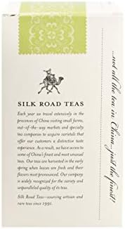 Silk Road Teas, Organic Genmaicha Green Tea, Fair Trade, Toasty Aroma, Refreshing & Savoring Taste, 15 Non-GMO Biodegradable Tea Bags
