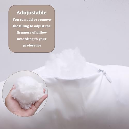 Ear Piercing Pillow for Side Sleepers with Ear Hole, Donut Pillow for Ear with Silky Pillowcase for CNH and Ear Pain Inflammation Pressure Sores Piercing, Ear Guard Pillow (Light Green)