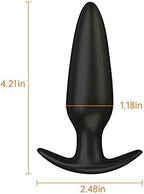 G-spot Anal Vibrator Prostate Massager, Silicone Rechargeable Wearable Anal Vibrator with Remote Control 10 Vibration Modes Waterproof Anal Sex Toys for Men, Women and Couples