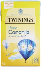 Twinings of London Pure Camomile Herbal Tea Bags, 20 ct