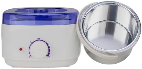 Professional Electric Wax Warmer and Heater for Soft, Paraffin Warm Crème and Strip Wax | Wax Melter for Hair Removal with Adjustable Temperature for Salon Quality Results