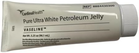 Vaseline Pure Ultra White Petroleum Jelly Ointment, Kendall, 2-pack, 3.25 oz. each