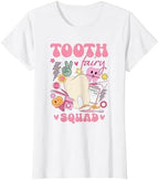 Cute Tooth Fairy Squad Matching for Dentist Dental Assistant T-Shirt