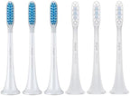 3/6 Pieces, Suitable for Xiaomi Mijia T300 T500 Electric Toothbrush Head Replacement(3PCS Universal Heads)