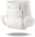 Littleforbig Adult Diaper 10 Pieces - ABDry White Diapers (X-Large 48"-56")