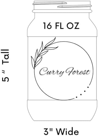 CurryForest Premium Dried Curry Leaves-100% Natural, Pesticide-Free Whole Leaves, USA Grown, Air Dried-10-15 g