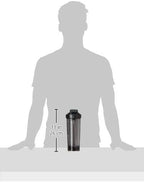 BlenderBottle Shaker Bottle Pro Series Perfect for Protein Shakes and Pre Workout, 32-Ounce, Black