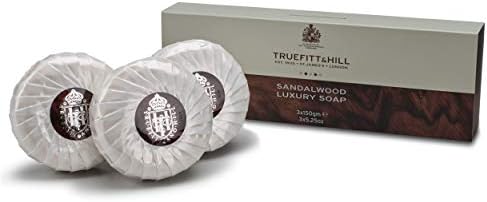 Truefitt & Hill Sandalwood Luxury Soap (Triple) 3x150g/5.25oz