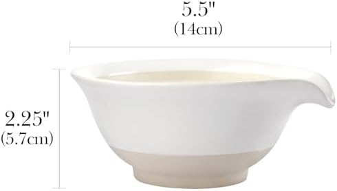 Linkidea Ceramic Shaving Bowl, Shaving Soap Lather Mug Cup for Men, Wide Mouth Barber Beard Wet Razor Shave Cream Cup