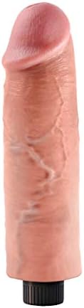 Pipedream Products King Cock 10 Inch Cock Flesh Vibrating