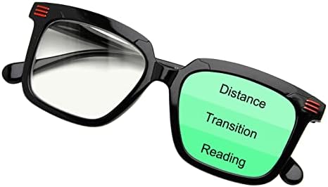 CessBlu 4 Pack Progressive Multifocal Reading Glasses Blue Light Blocking Eyeglasses for Women