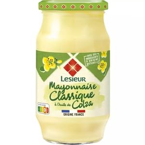 Lesieur Mayonnaise Pot (Oeufs Frais, Moutarde) 475g (Lesieur Mayonnaise Pot (Fresh Eggs, Mustard) 475g)