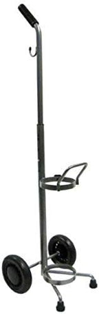 Drive Medical Oxygen Cylinder Metal Cart Size D/E, 13002sv