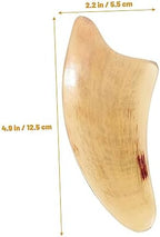 Portable Horn Massage Scraper Facial Scraping Board for Home Use Smooth Edges Relief Suitable for Face Neck Shoulders Massage Tools