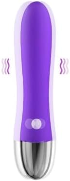 Portable Handheld Cordless Electric Massager with 10 Powerful Modes, Quiet and Small Massagers, IPX7 Waterproof 98FL8 (Purple)
