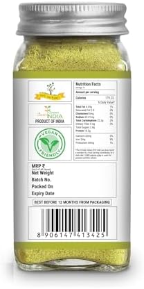 Dawn Lee Fat Away Tea 50g /1.76 oz | Caffeine-Free Herbal Blend with Fenugreek Powder, Fennel, Carom, Cinnamon & Triphala | Natural Plant-Based Ingredients | No Preservatives or Additives