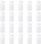 Healeved Small Pill Containers 40Pcs Empty Pill Bottle 50ML Moistproof Pill Holder Portable Pill Case Multipurpose Case for Pill Sample Bottles