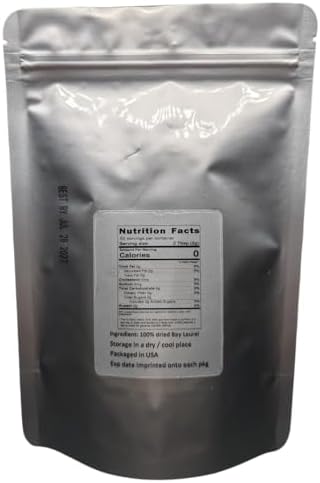Bay Laurel Leaf - Laurus nobilis Loose Leaf C/S from Nature Tea (1 oz)