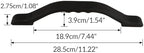 RV Grab Handle Entry Doors Assist Bar Trailer Comfortable Grips Camper Trucks Grab Door Handle Grab Bars for Motor Home, Golf Cart, Wall, Black 28.5cm