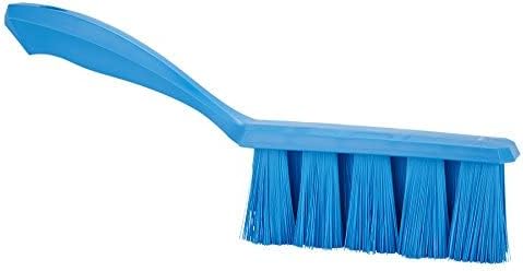 Vikan 45853 Brush, Bench, UST, Medium, PP/PBT, Blue