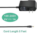 New AC Replacement Adapter Fit for Omron Healthcare Upper Arm Blood Pressure Monitor 5, 7,10 Series - Power Supply Charge Cord Replacement for Hem-ADPTW5 (Output DC 6V 1A)