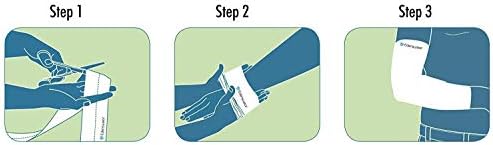 Edenswear Zinc-Infused Wraps Bandage for Eczema - Wet Wrap Therapy (2.25 in)