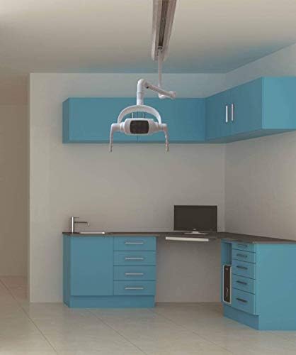 BoNew Exam Light ORAL 360 Rotation Ceiling Mounted Arm Shadowless Lamp With 6 LED Infrared Sensor